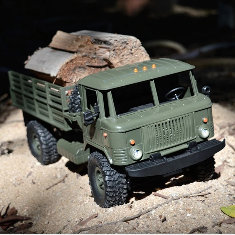 RC военный грузовик 2,4G 4WD 1:16 внедорожник RC автомобиль игрушка скалолазание автомобиль RC игрушки Радиоуправляемая машина детский подарок