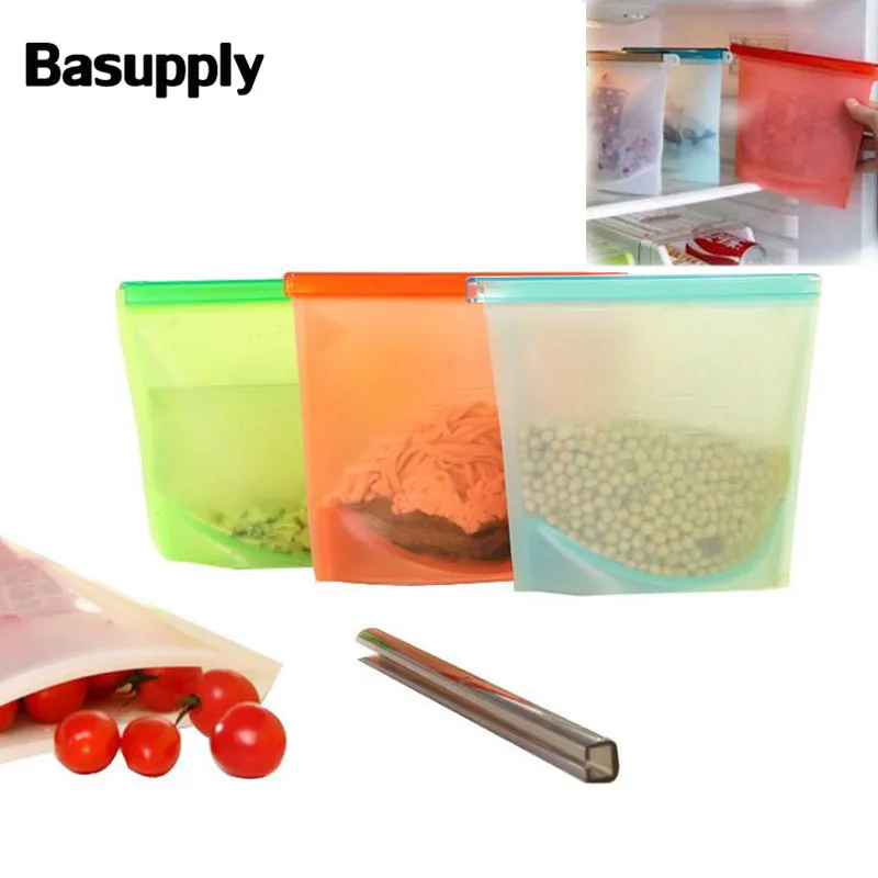 Basupply 1 шт. многоразовый холодильник для пищевых продуктов свежие сумки кухонная