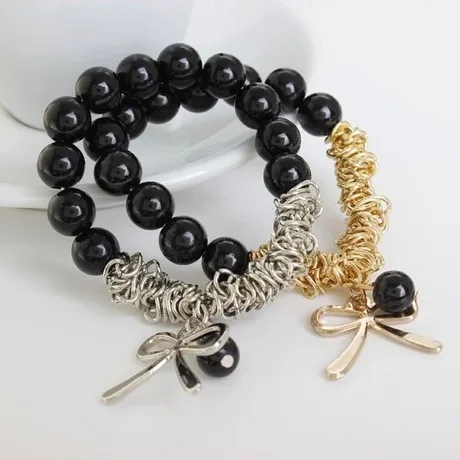 Bracelet Fashion wild bow pearl bracelet | Украшения и аксессуары