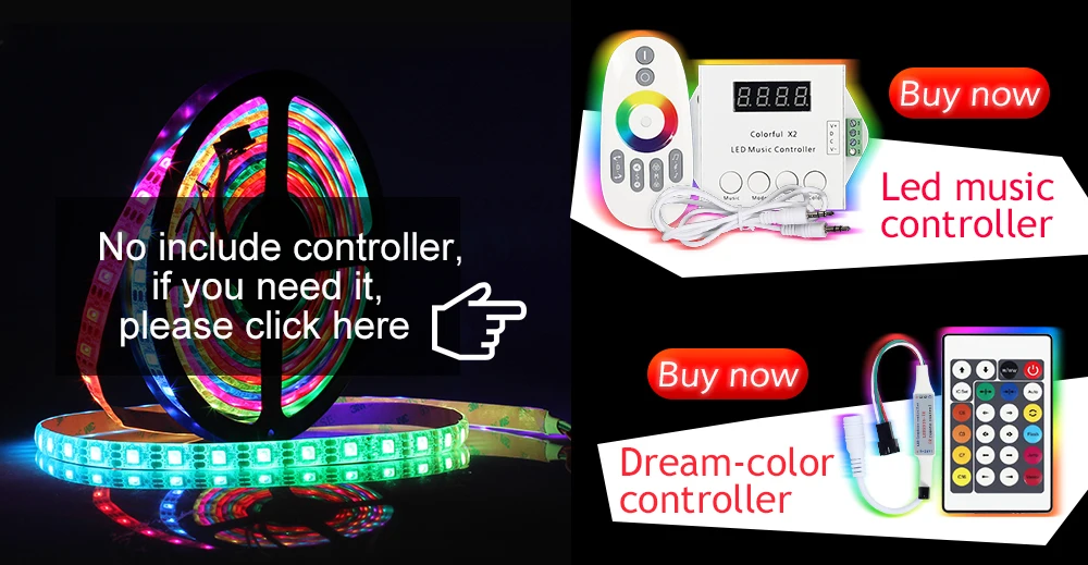 1 м/5 м WS2812B RGB Светодиодные ленты светильник гибкий 30/60/144 пикселей/светодиодный s/m умный светодиодный лента, черный/белый печатных плат, IP30/IP65/IP67 DC5V