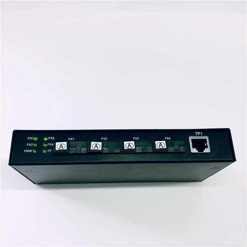 Коммутатор Gigabit Ethernet промышленного класса 4 порта 1 25 ГГц волоконно оптический