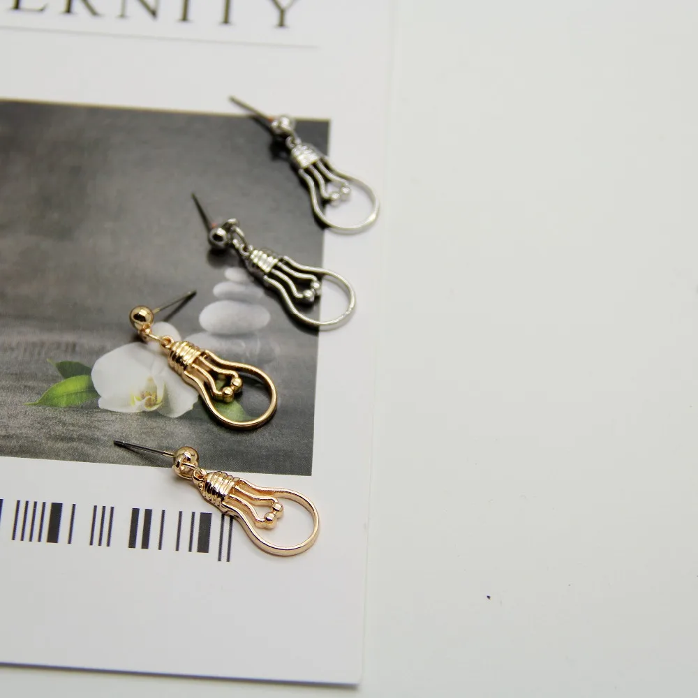 Бесплатная доставка светильник из сплава серьги с лампочками ювелирные изделия