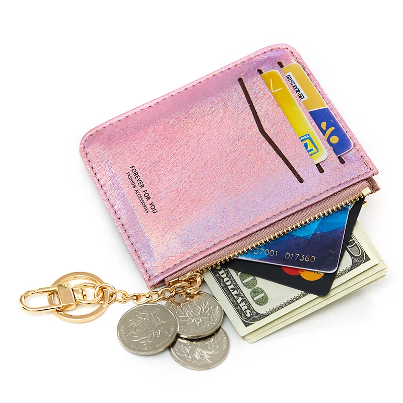 Wallet women Best Selling New Small Change Card Bag Bright Hand Key Double-sided Available Multi-function | Багаж и сумки