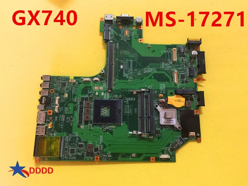 

Оригинальная материнская плата для ноутбука MSI CX740 MS-1727 полностью протестирована и работает идеально