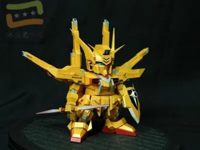 

SD Dawn 3D Paper Model Of SDGundam Series Leather Paper Model DIY Hand-made Paper Die Die Toy
