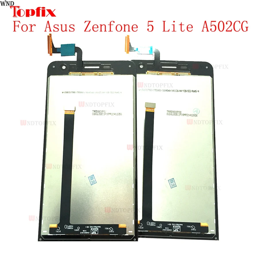 100% протестирован для Asus Zenfone 5 Lite A502CG ЖК сенсорный экран дигитайзер в сборе
