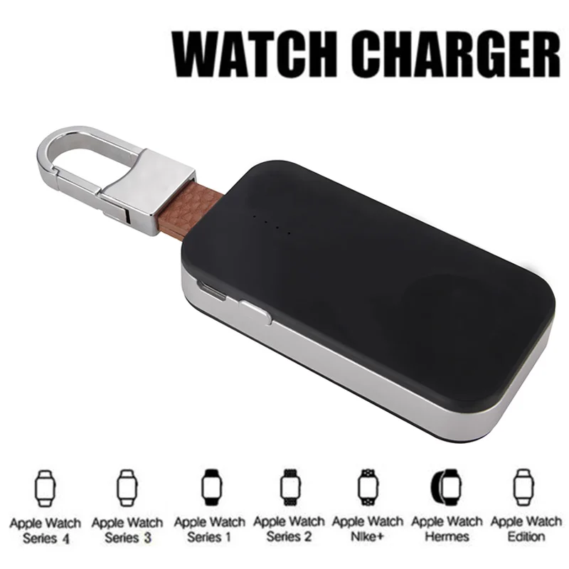 2 в 1 умные беспроводные Часы зарядное устройство Smartwatch USB зарядное устройство брелок для Apple Watch 1 2 3 4 серии Магнитная Зарядка линия передачи данных