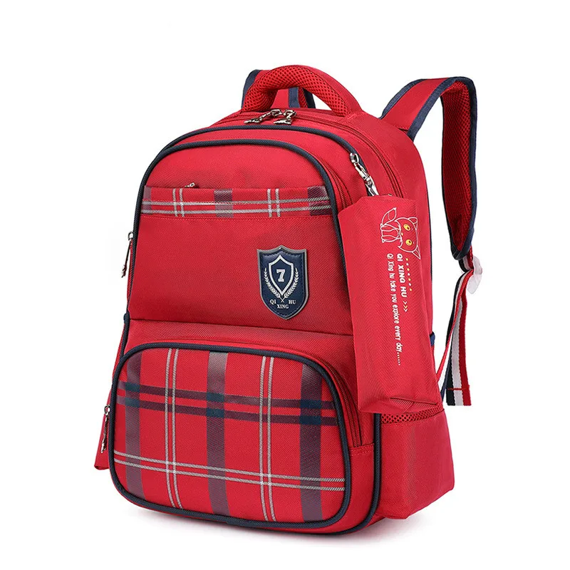 Kids School Bags with Pencil case Orthopedic Backpack Schoolbag Waterproof Nylon For Girls Boys Children Backpacks | Багаж и сумки