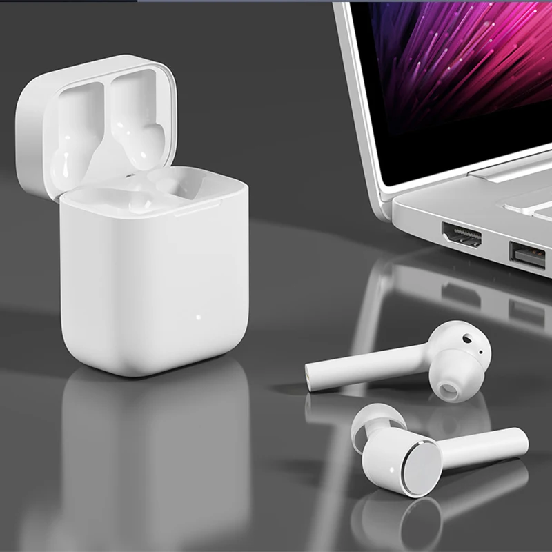 Xiaomi Air Bluetooth наушники Mi True беспроводные Airdots Pro гарнитура стерео ANC переключатель ENC