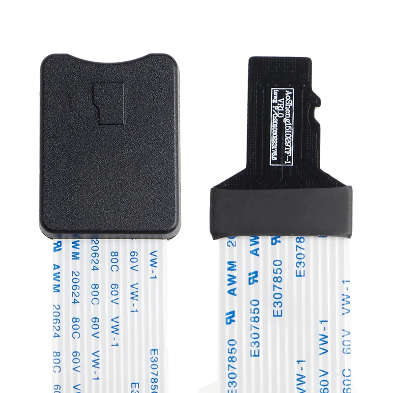 Гибкий удлинитель кабеля-адаптера 48/60 см TF папа-Micro SD-карта мама для автомобиля