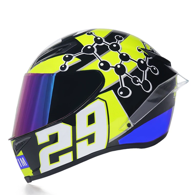 Dql мотоциклетный шлем для мужчин езды на автомобиле четыре сезона крутой