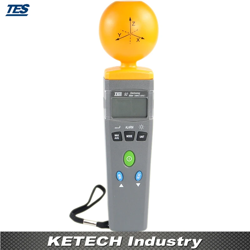 Цифровой измеритель EMF излучения электросмога 3 осевой Изотропный от 50 МГц до 5