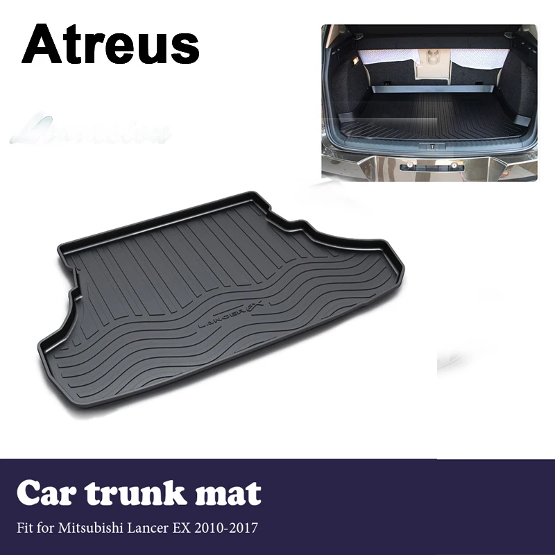 

Atreus Waterproof Car Trunk Mat Tray Floor Liner Carpet Pad For Mitsubishi Lancer EX 2010 2011 2012 2013 2014 2015 2016 2017