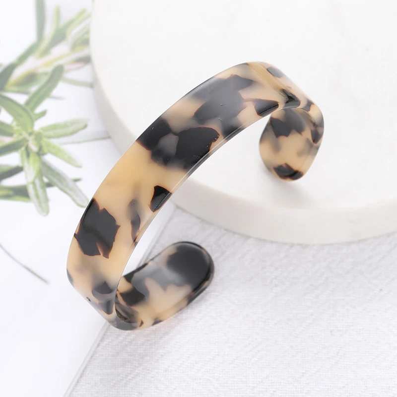 Модный классический винтажный браслет для женщин акриловый с ацитовой кислотой