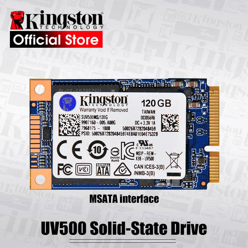 Внутренний твердотельный накопитель Kingston UV500 SSD 120 ГБ 240 hdd 480 ТБ SATA 3 1 92 дюйма