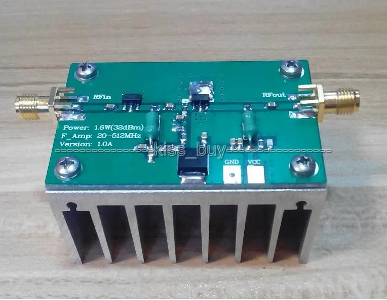1 МГц до 512 6 Вт HF FM VHF UHF радиочастотный широкополосный усилитель мощности +