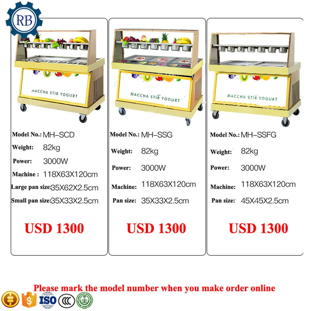 Горячая Распродажа аппарат для жарки мороженого|Мороженицы| |