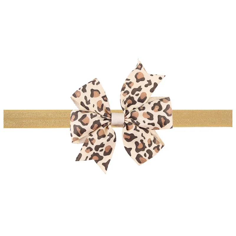 Детские эластичные ленты для волос банты маленьких девочек аксессуары обруч с