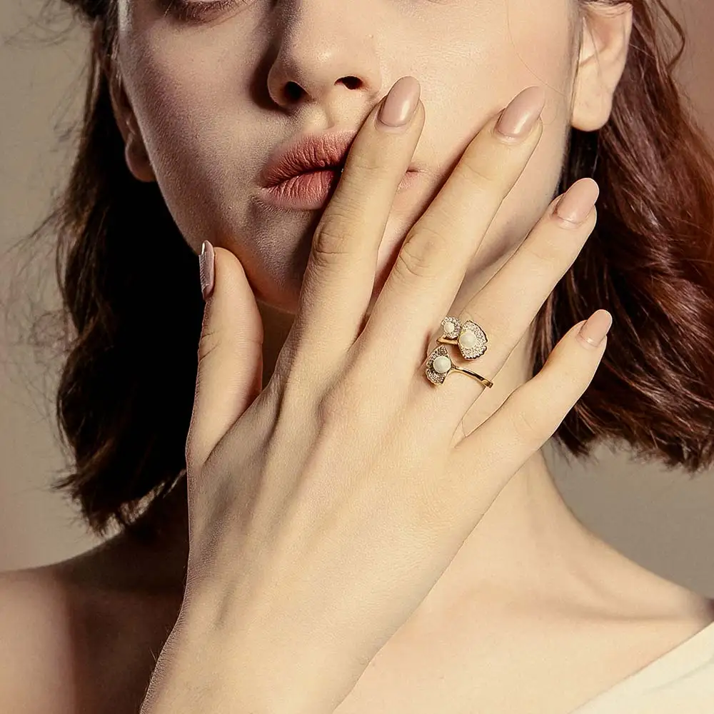 Женские кольца с имитацией под жемчуг для вечевечерние|Кольца| |