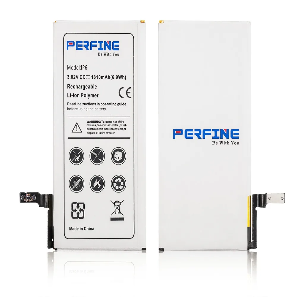 Perfine Новый нулевой цикл Замена батареи для I6 4 7 дюймов IP6G батарея телефона с