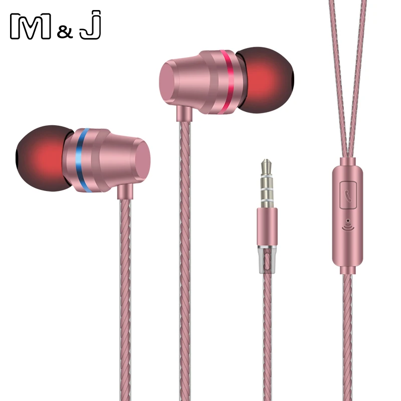 Оригинальные наушники вкладыши M & J VPBV1 Super Bass отличное качество изготовления с