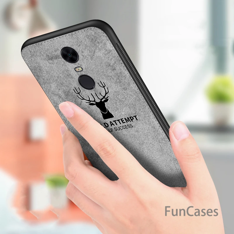 Классический тканевый чехол для Xiaomi Redmi Note 4X 4 глобальная версия мягкая