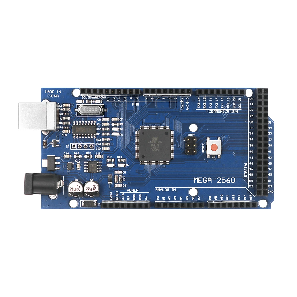 3d Принтер Комплект Mega 2560 R3 макетная плата+ RAMPS 1,4 Управление Лер для arduino Atmega2560 REV3+ 4 шт. A4988 драйверы