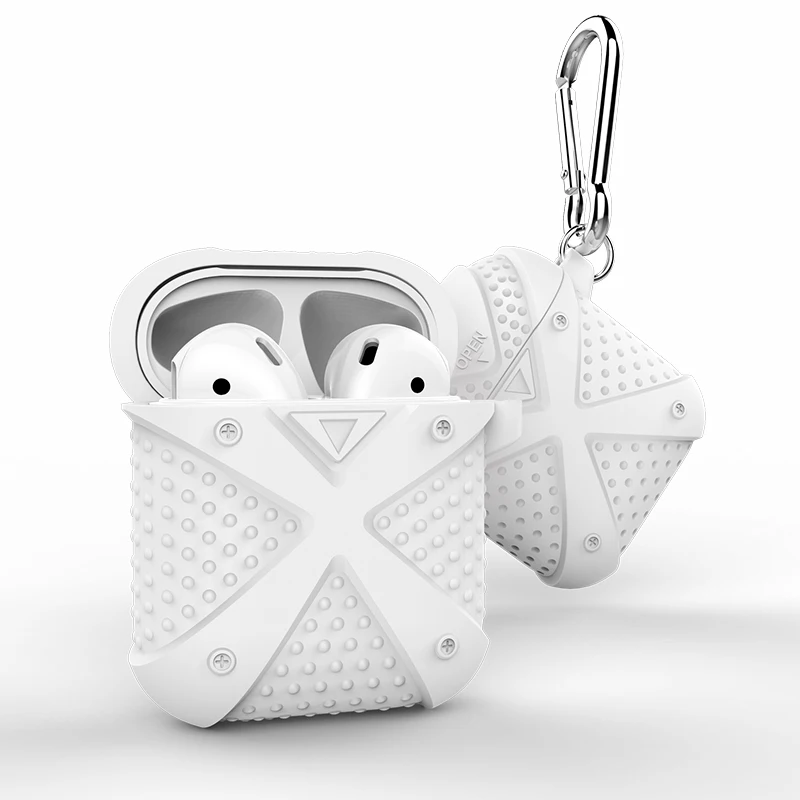 5 шт./лот Airpods защитный чехол для наушников силиконовый Apple Bluetooth наушники