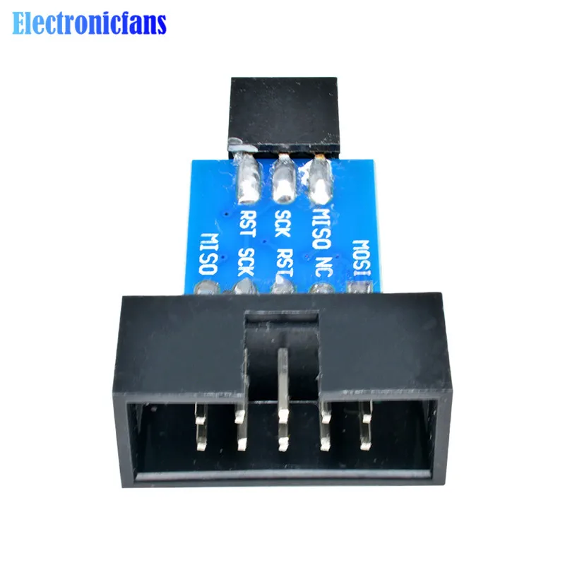 10 контактная 6 плата адаптера для AVRISP MKII USBASP STK500 35 мм x 20 отличное качество|usb board|board