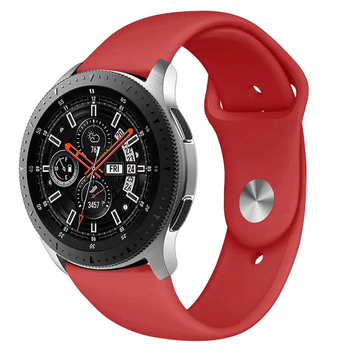 Фитнес Смарт ремешок для часов 22 мм Huami Amazfit Bip Samsung Gear S3 Withings ремень Garmin 46 42 браслет
