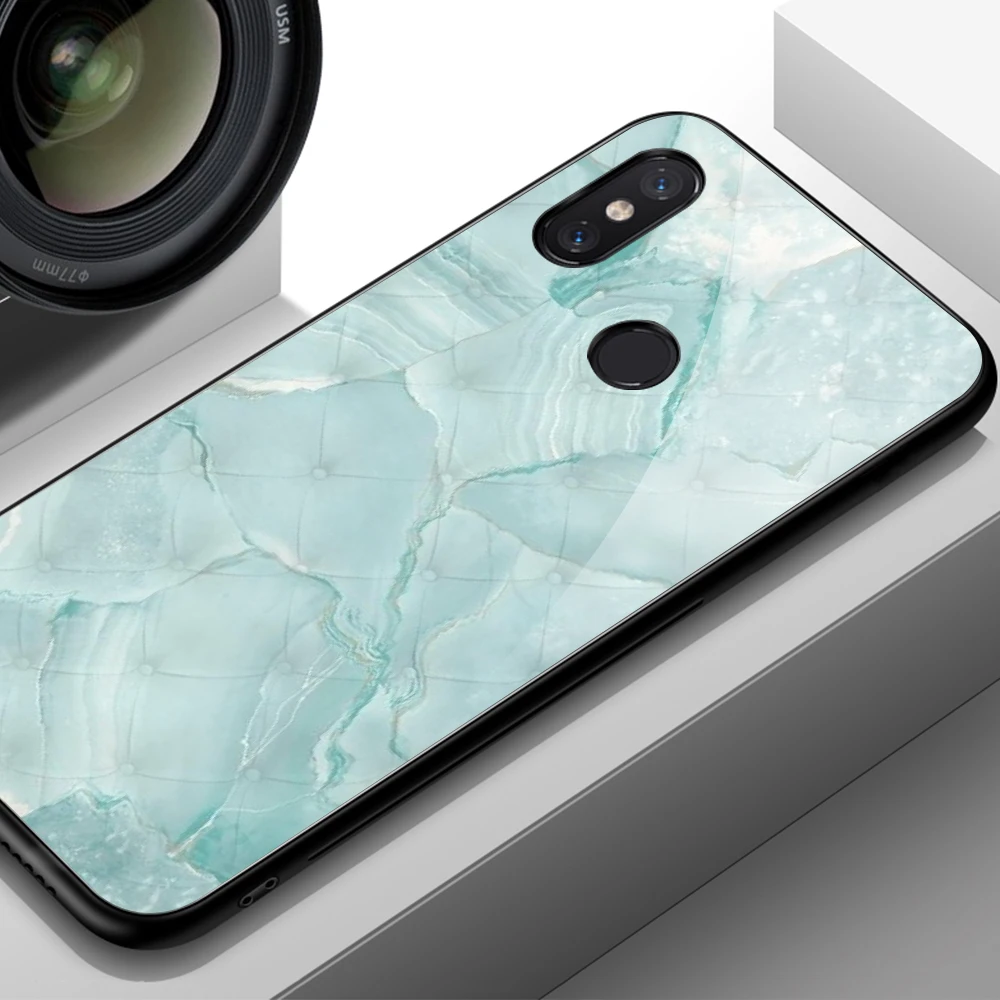Чехол для искателя для Xiaomi mi x 2, жесткая задняя крышка из закаленного стекла с мраморным рисунком, чехол для телефона для mi x 2 2 s, чехол Xiaomi mi 8 9 SE max 3