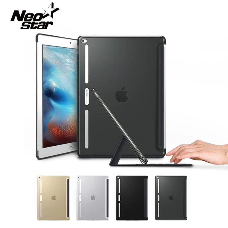 Ультратонкий чехол для iPad Pro 12 9 дюймов тонкий бампер из ТПУ угловая задняя крышка