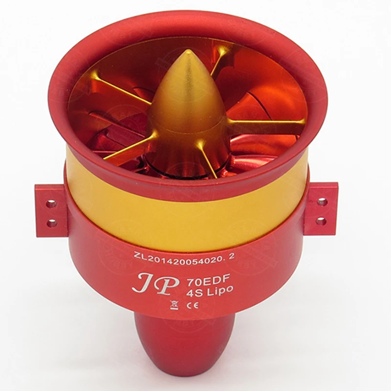 

JP Hobby 70mm Aluminum Alloy EDF w/ 4S Brushless Motor