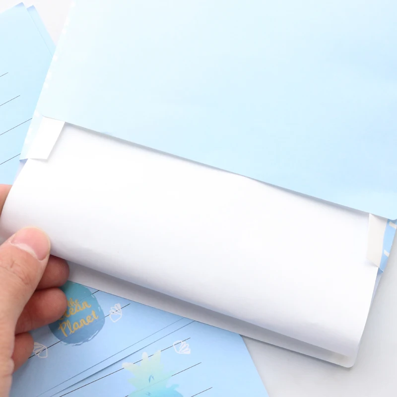 Новые милые школьные конверты и буквенные подушки Domikee набор канцелярских