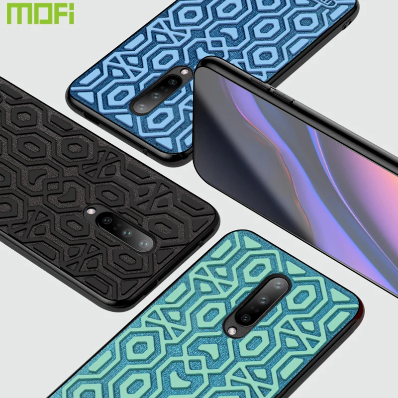 Для Oneplus 7 Pro чехол-накладка Mofi для Oneplus 7 Чехол 1+ 7 Pro косой нескользящий Противоскользящий предотвращающий падение скольжения Move One Plus 7Pro