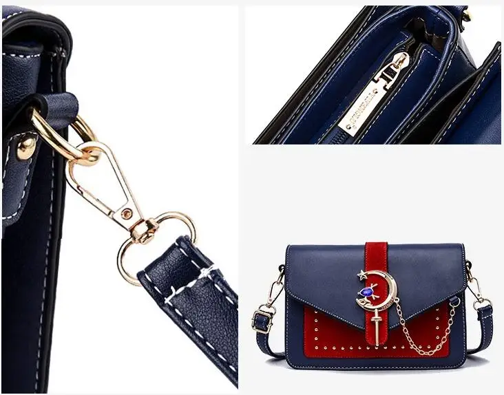 Женская маленькая сумка-мессенджер из искусственной кожи сумка через плечо 2019 |