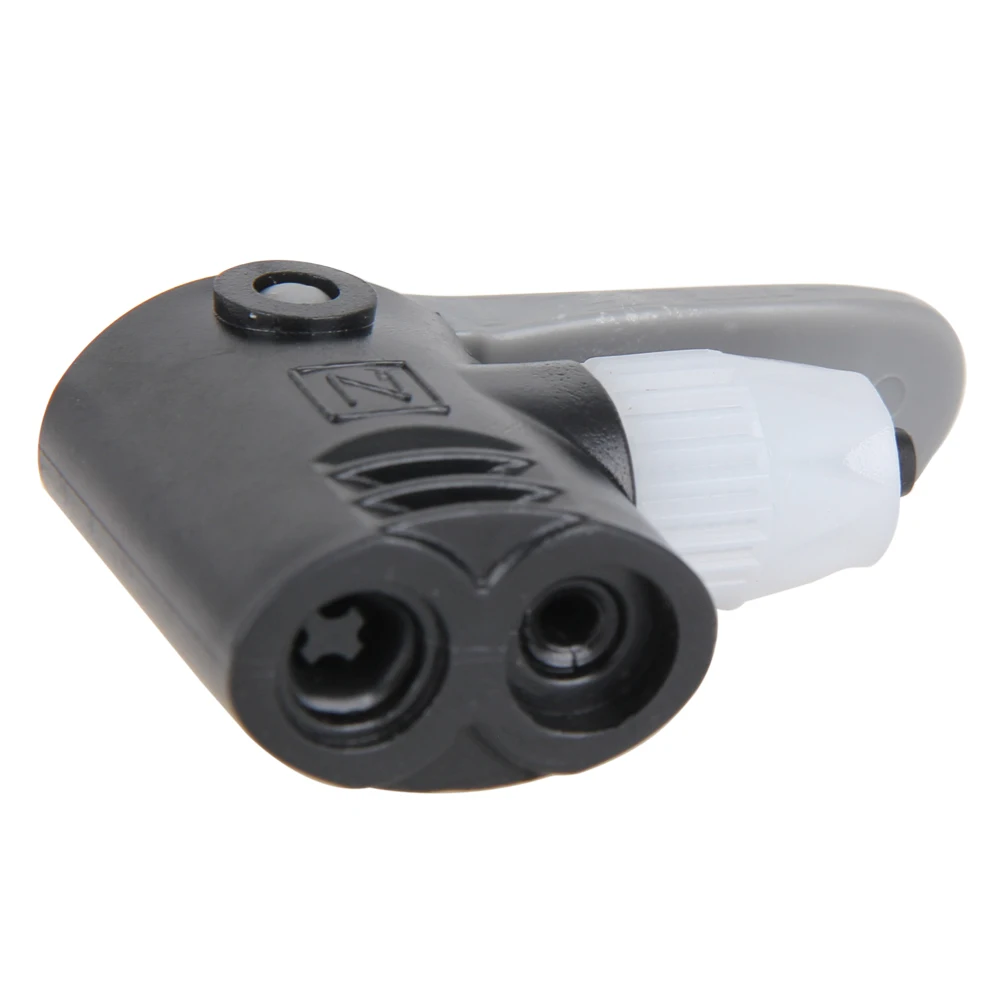 6.1cm x 4cm Bicycle Tyre Tube Replacement Track Dual Head Valve Adaptor Foot Hose Spare | Спорт и развлечения
