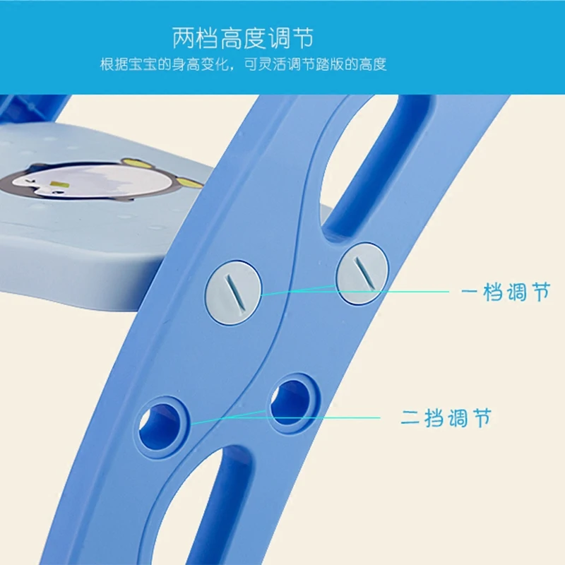 Горячая Распродажа детское кресло-лестница Складное Сиденье для унитаза