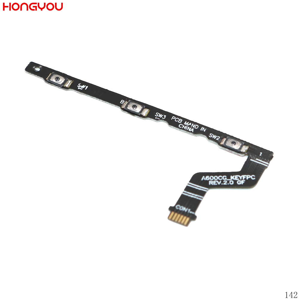 

2PCS/Lot For ASUS Zenfone 6 A600CG A601CG Power Button On / Off Volume Button Mute Switch Flex Cable