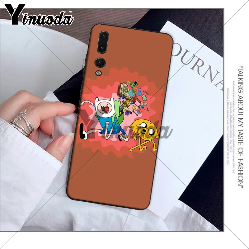 Чехол Yinuoda adventure time Beemo BMO Джек Финн Lumpy для Huawei P10 plus 20 pro P20 lite mate9 10 honor