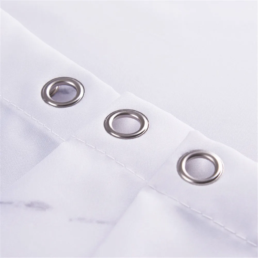 Enipate скандинавские мраморные печатные 3D занавески для душа водонепроницаемые