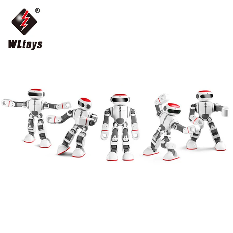 Оригинальные игрушки WLtoys F8 Dobi умный человекоид RC робот Голосовое управление с