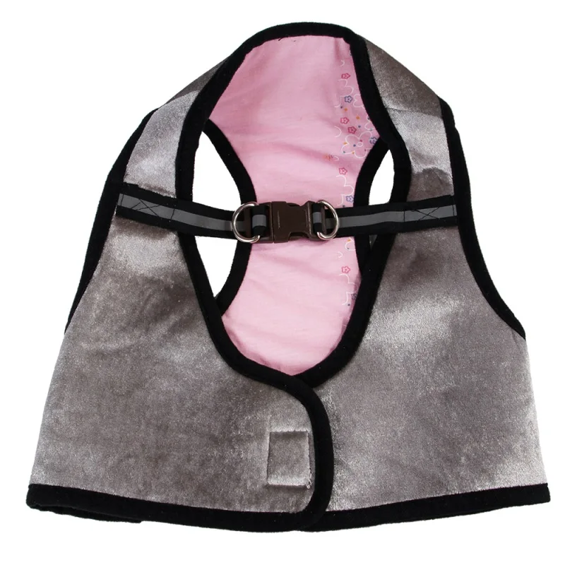 Летняя жилетка для домашних животных с нейлоновой застежкой нагрудный ремень