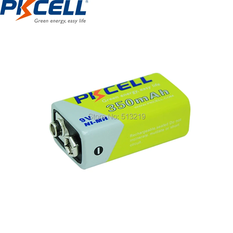 4 шт./лот PKCELL 9v инфракрасный термометр аккумуляторная батарея NIMH 250mah Улучшенный