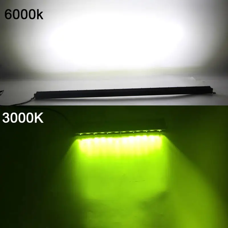 Супертонкий мини светильник белого/желтого цвета с CREE светодиодная световая