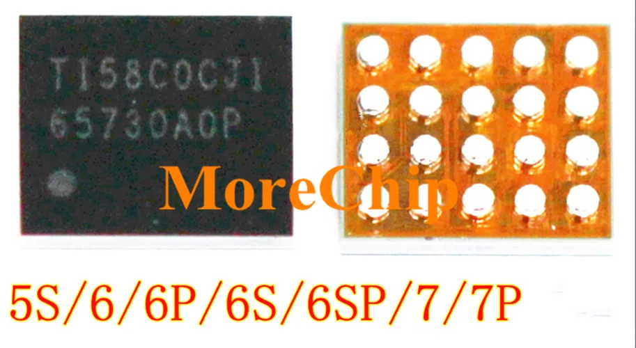 ЖК дисплей 65730A0P для iPhone 5S U3 6 6Plus U1501 6S 6SP U4000 7 + Plus P усилитель чипа TPS65730AOP 20 контактов