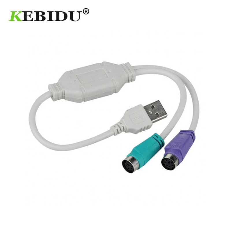 Адаптер Kebidu с USB папа на PS/2 адаптер для мыши мама usb портом пк в Sony PlayStation2 PS2 игровой