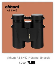 Ohhunt A1 10X50 Охота бинокль широкоугольный Fogproof телескоп мощный яркий оптика для кемпинга смотреть Футбол пеший Туризм