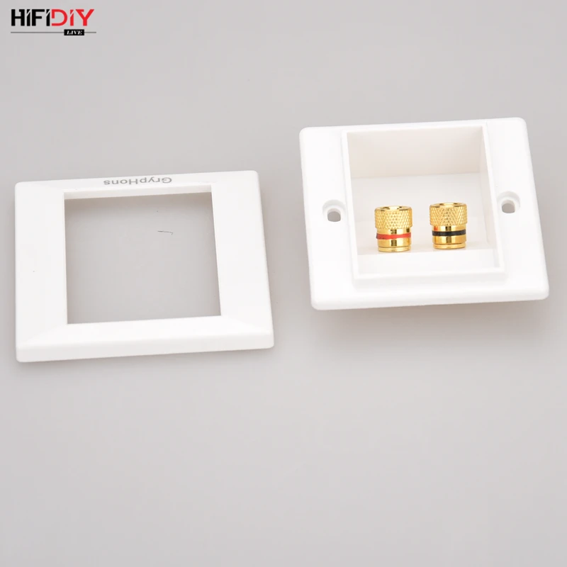 HIFIDIY LIVE wall Engineering speaker распределительная коробка динамик s Клеммная корпус 2 медных
