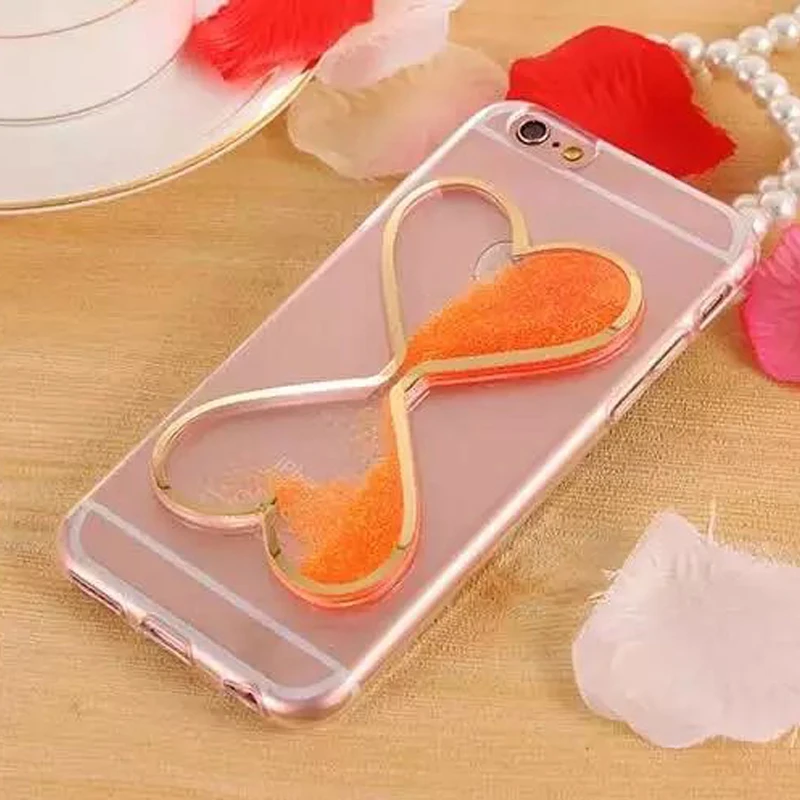 YRFF чехол с песочными часами для iPhone 5 мягкий из искусственной кожи iphone 6 6S Plus 7 8 plus X